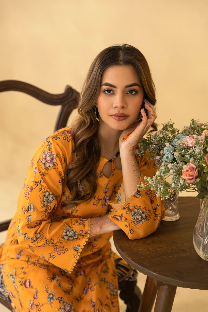 RANGREZA PRINTED LAWN 2 PIECE