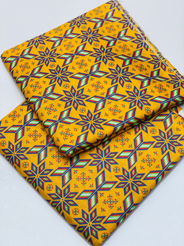 KHADDAR PRINTED 2 PIECE SUIT