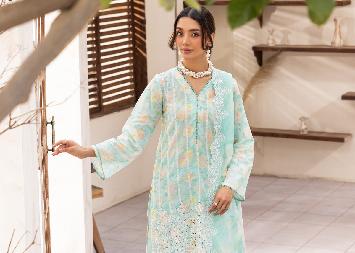 Rang-Reza Embroidered 3 Piece