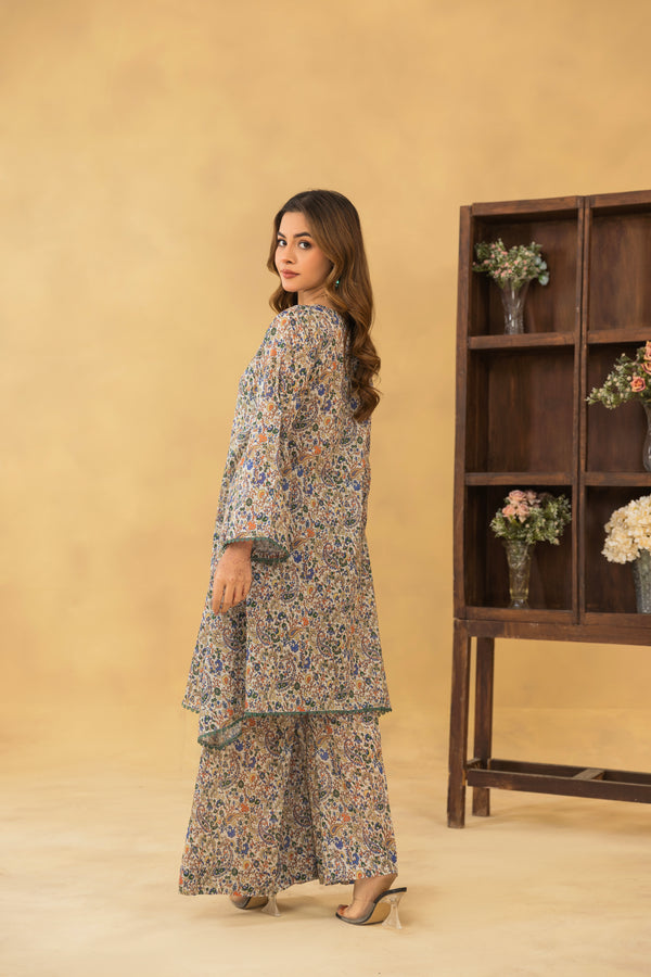 RANGREZA PRINTED LAWN 2 PIECE