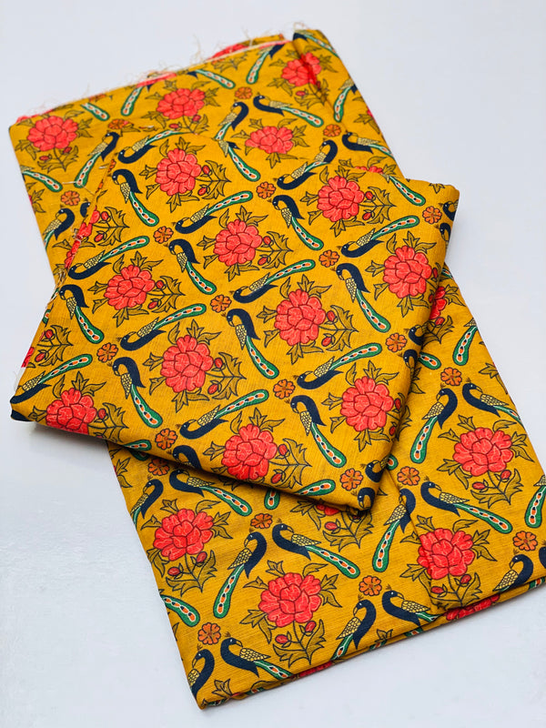 KHADDAR PRINTED 2 PIECE SUIT