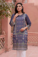 DIGITAL PRINTED LAWN SHIRT STITCHED
