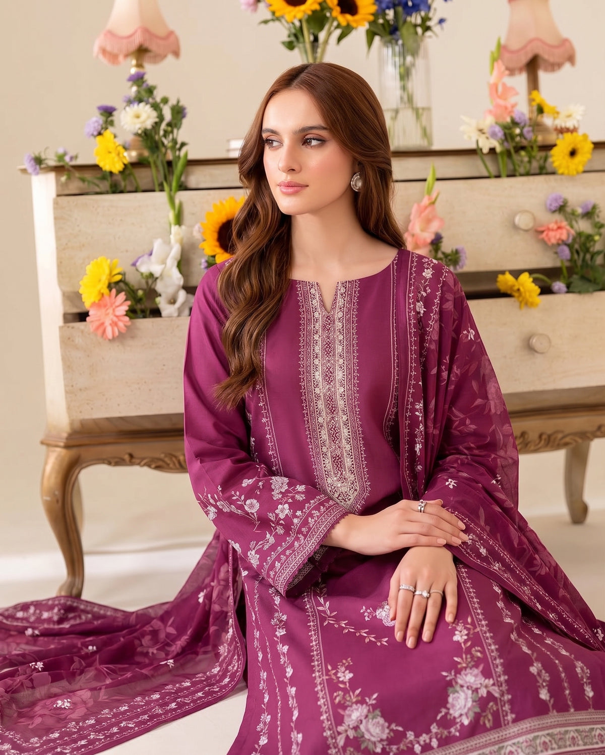 Rang-Reza Linen 3 Piece