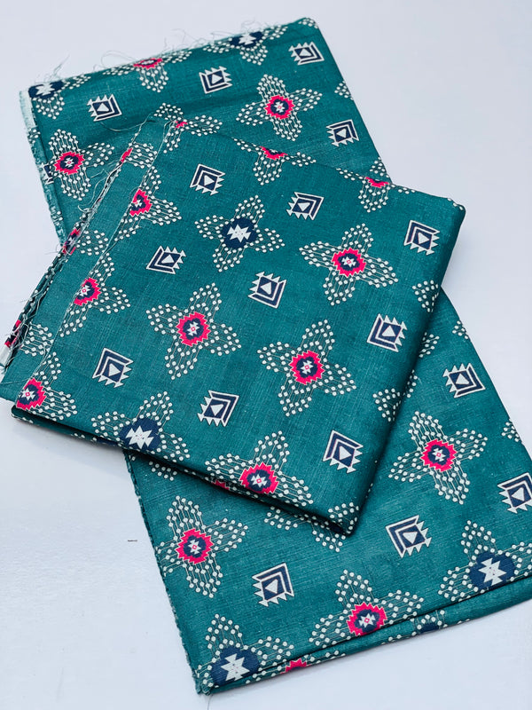 KHADDAR PRINTED 2 PIECE SUIT