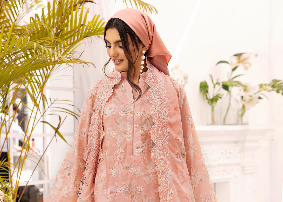 Rang-Reza Embroidered 3 Piece
