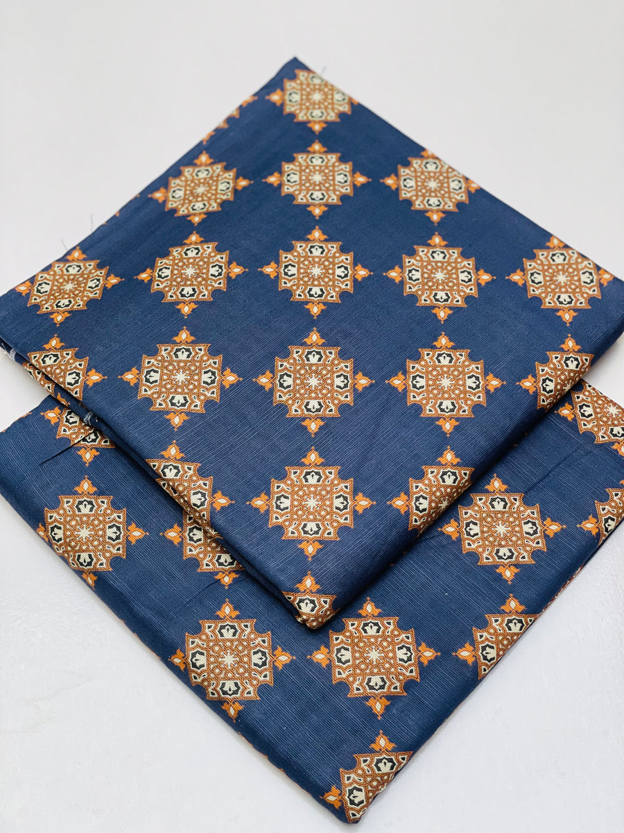 KHADDAR PRINTED 2 PIECE SUIT