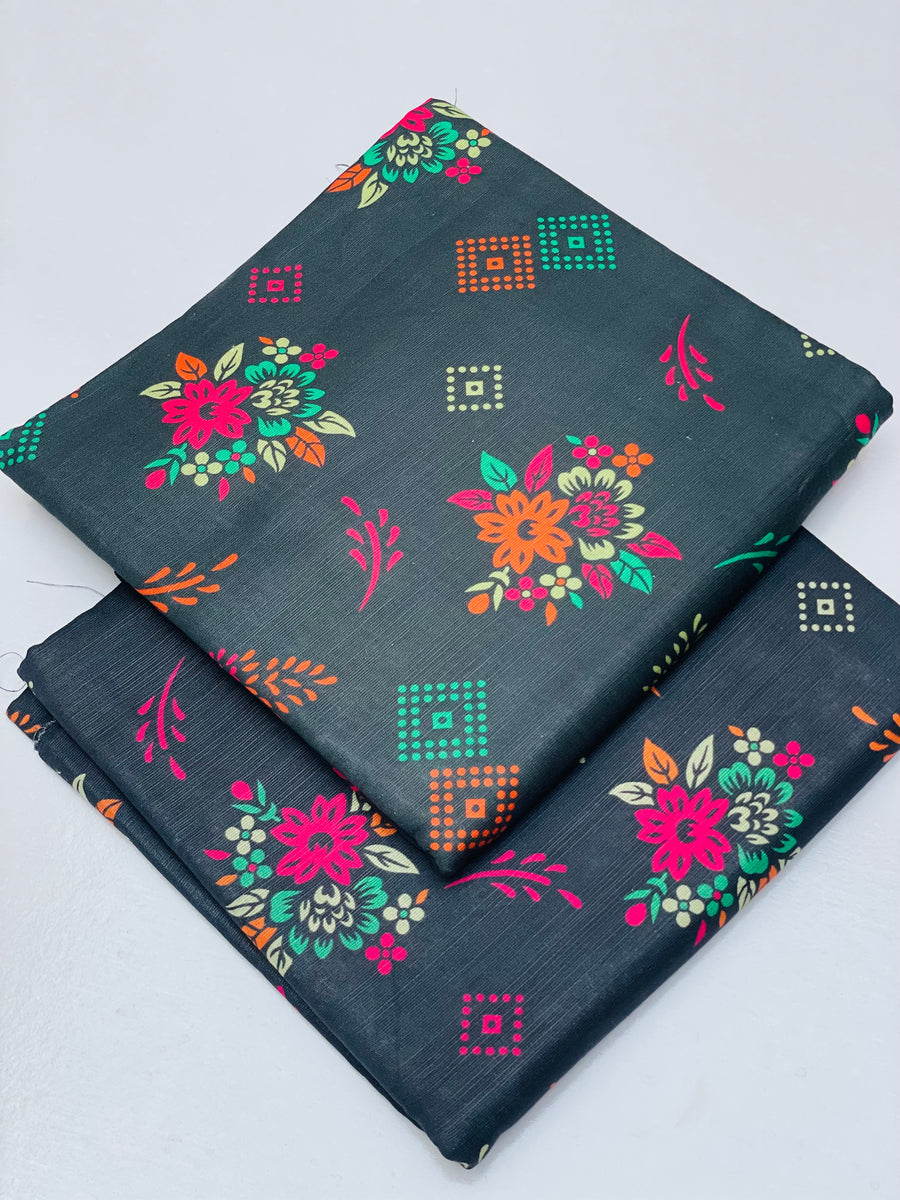 KHADDAR PRINTED 2 PIECE SUIT
