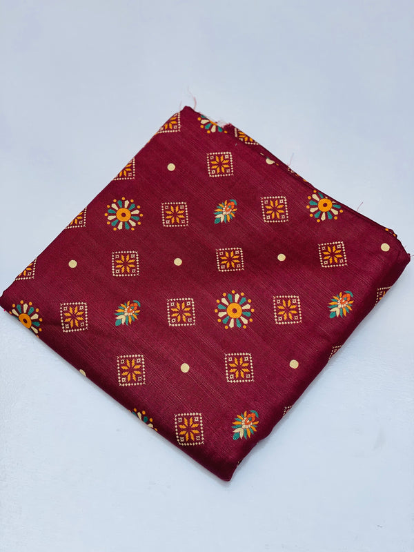 KHADDAR PRINTED 2 PIECE SUIT