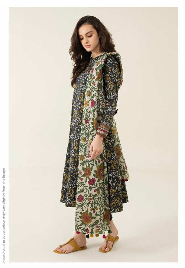 SAPPHIRE DIGITAL PRINTED LAWN 3 PIECE