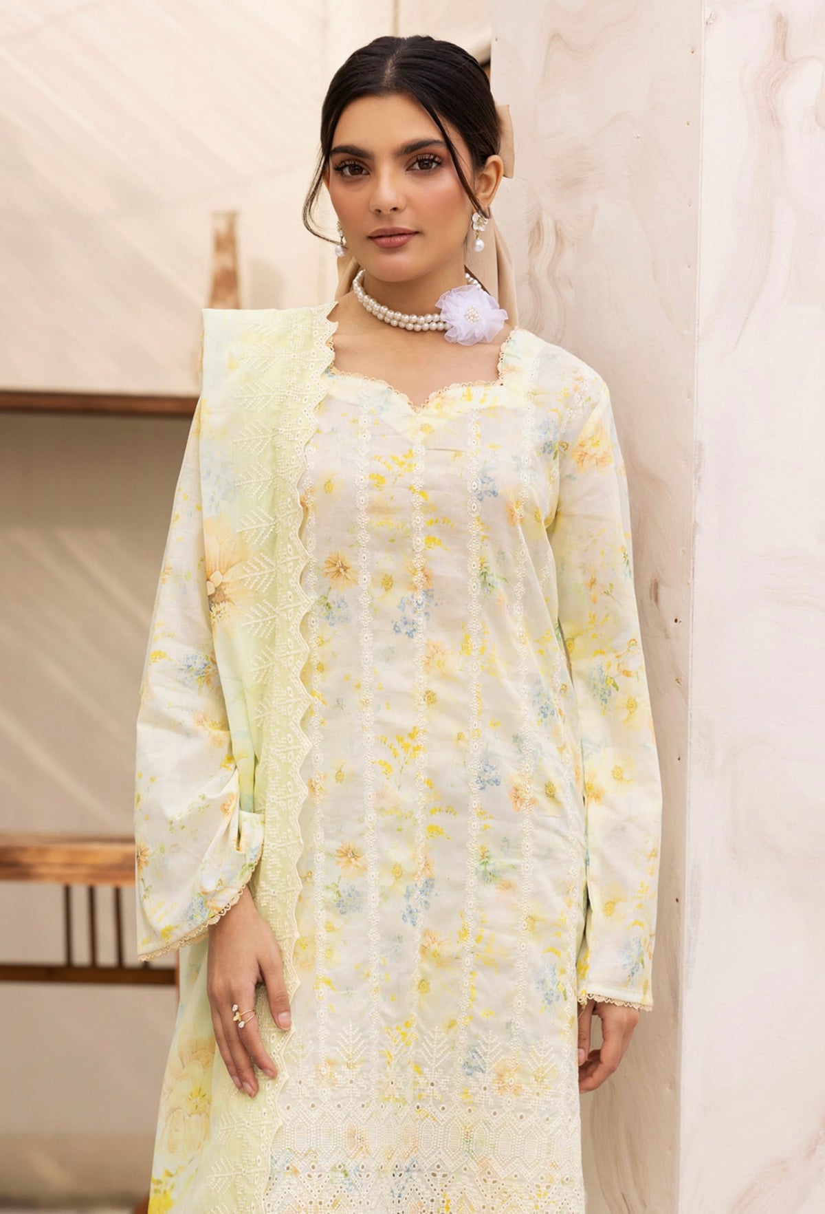 Rang-Reza Embroidered 3 Piece