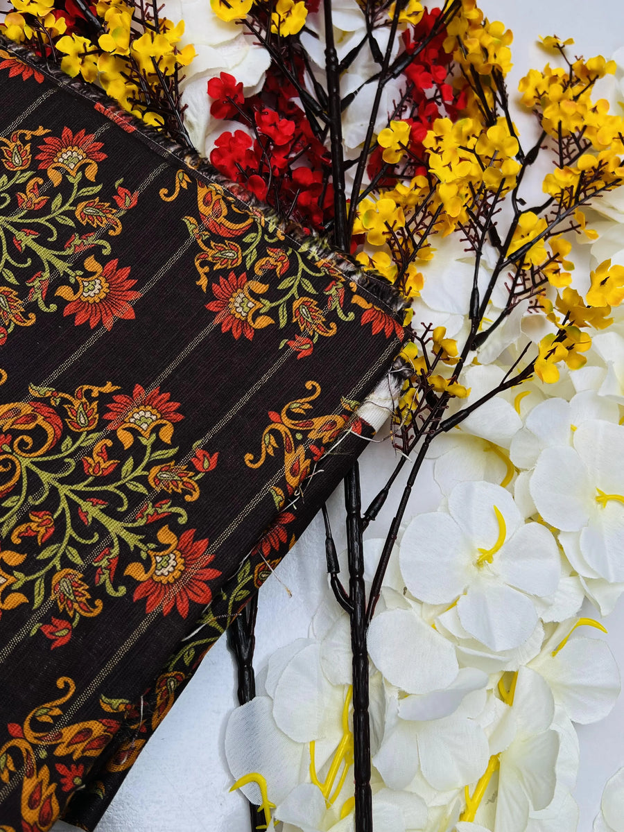 KHADDAR PRINTED 2 PIECE SUIT