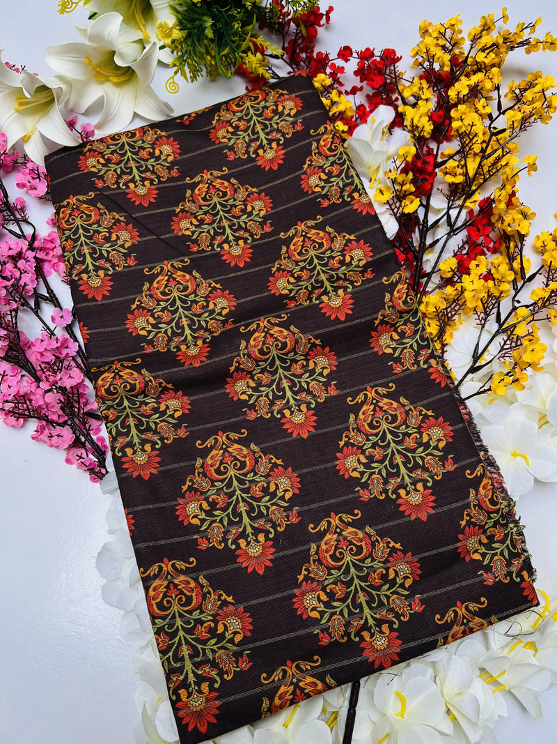 KHADDAR PRINTED 2 PIECE SUIT