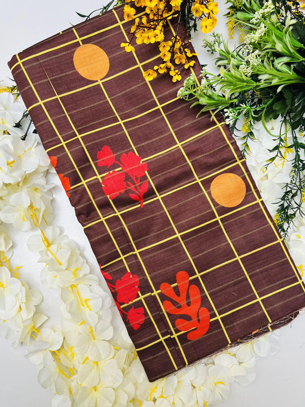 KHADDAR PRINTED 2 PIECE SUIT