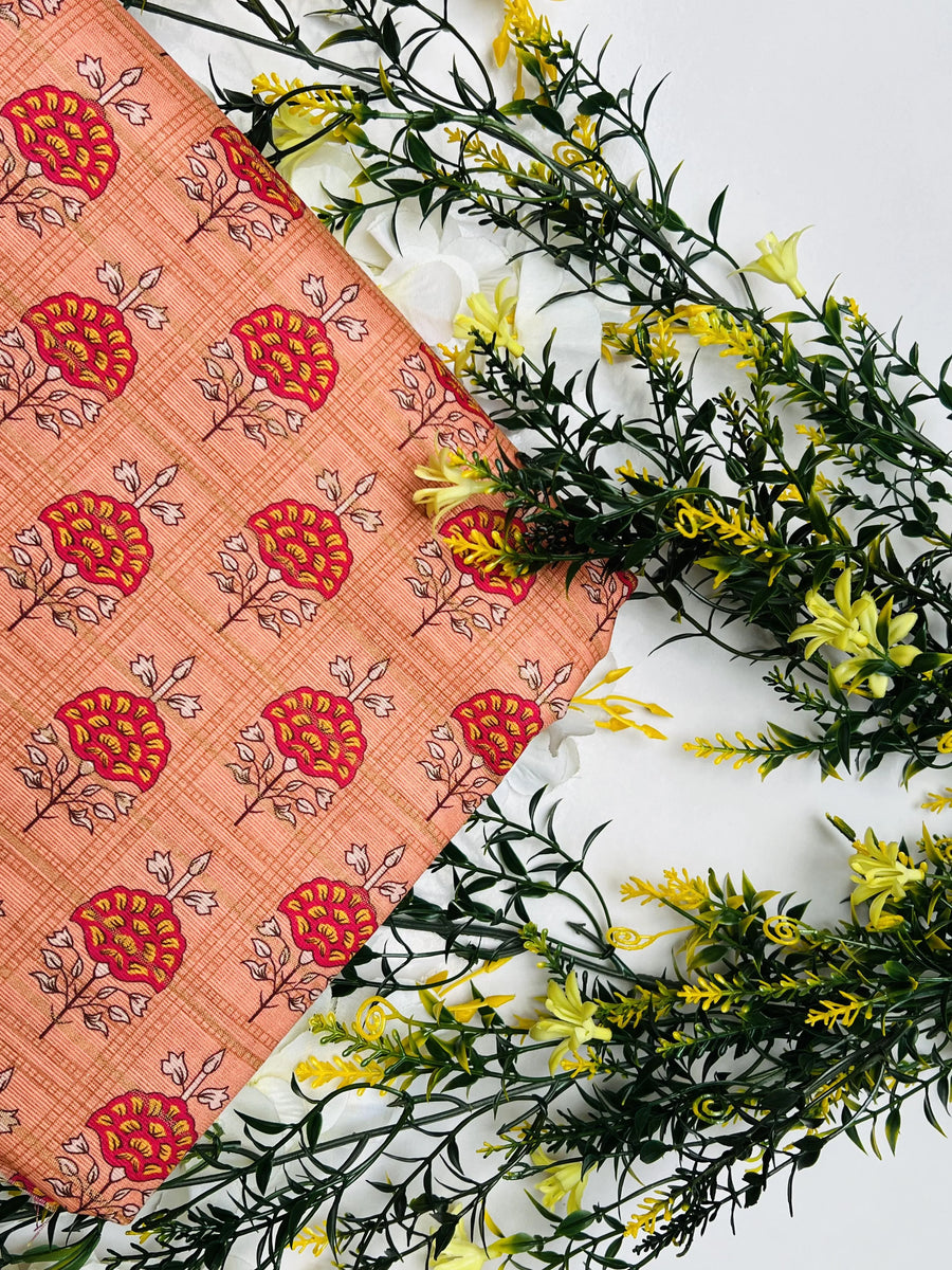 KHADDAR PRINTED 2 PIECE SUIT