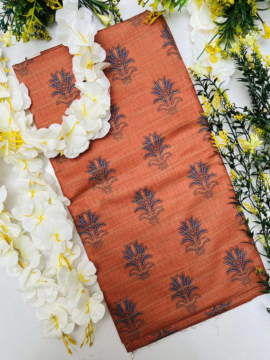 KHADDAR PRINTED 2 PIECE SUIT