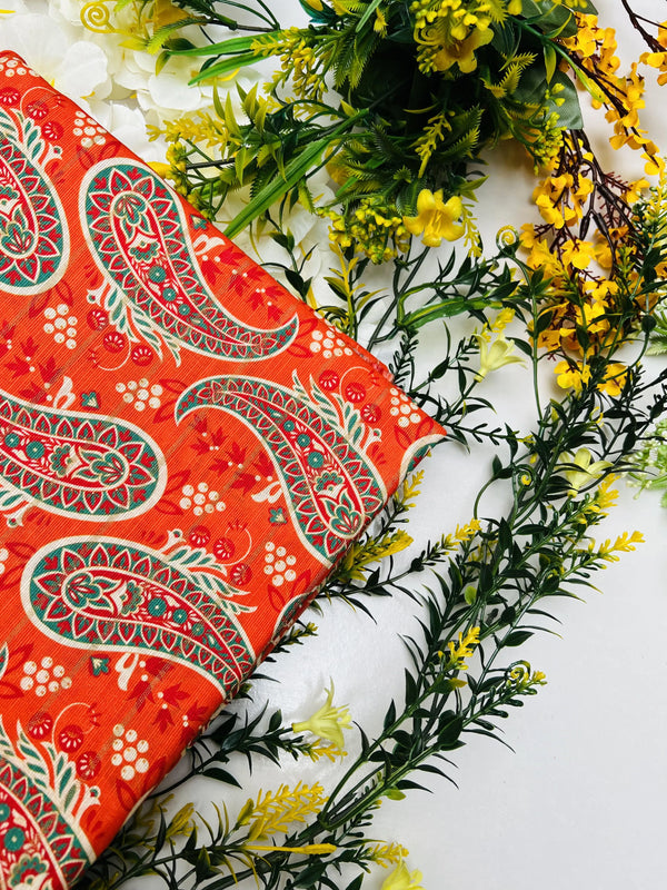 KHADDAR PRINTED 2 PIECE SUIT