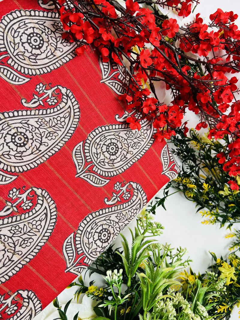 KHADDAR PRINTED 2 PIECE SUIT