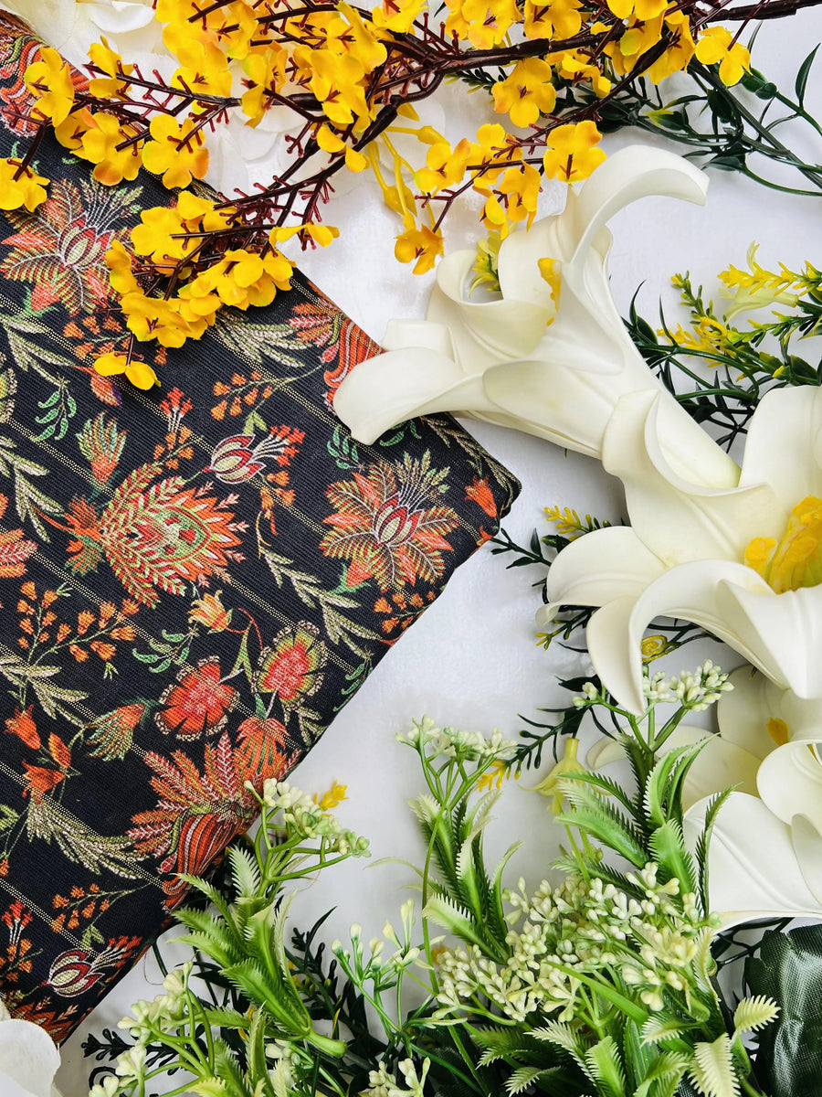 KHADDAR PRINTED 2 PIECE SUIT