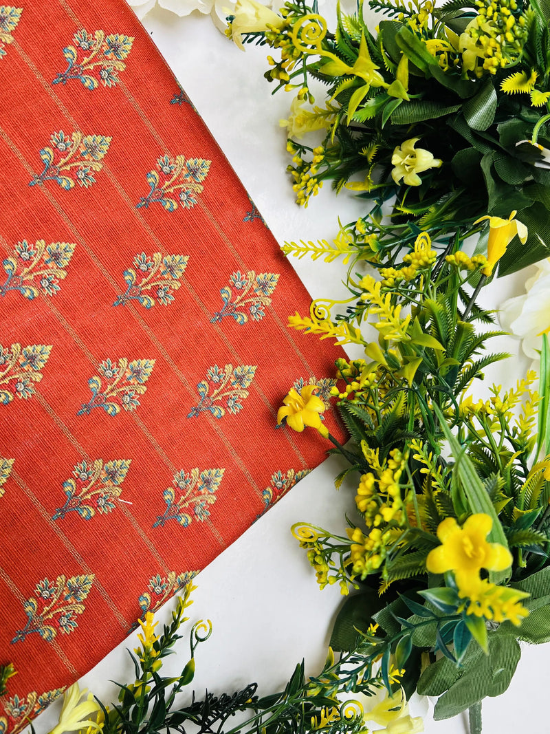 KHADDAR PRINTED 2 PIECE SUIT