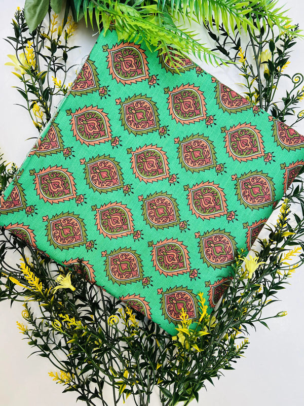 KHADDAR PRINTED 2 PIECE SUIT