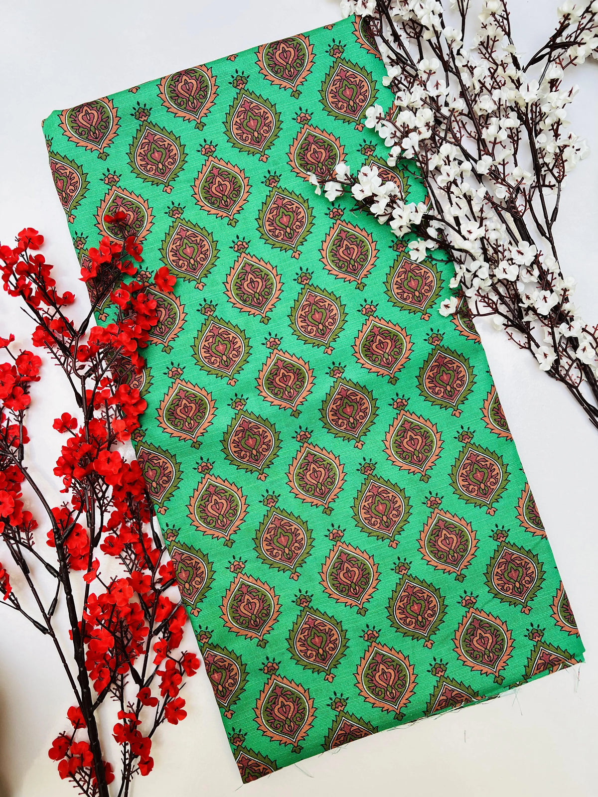 KHADDAR PRINTED 2 PIECE SUIT