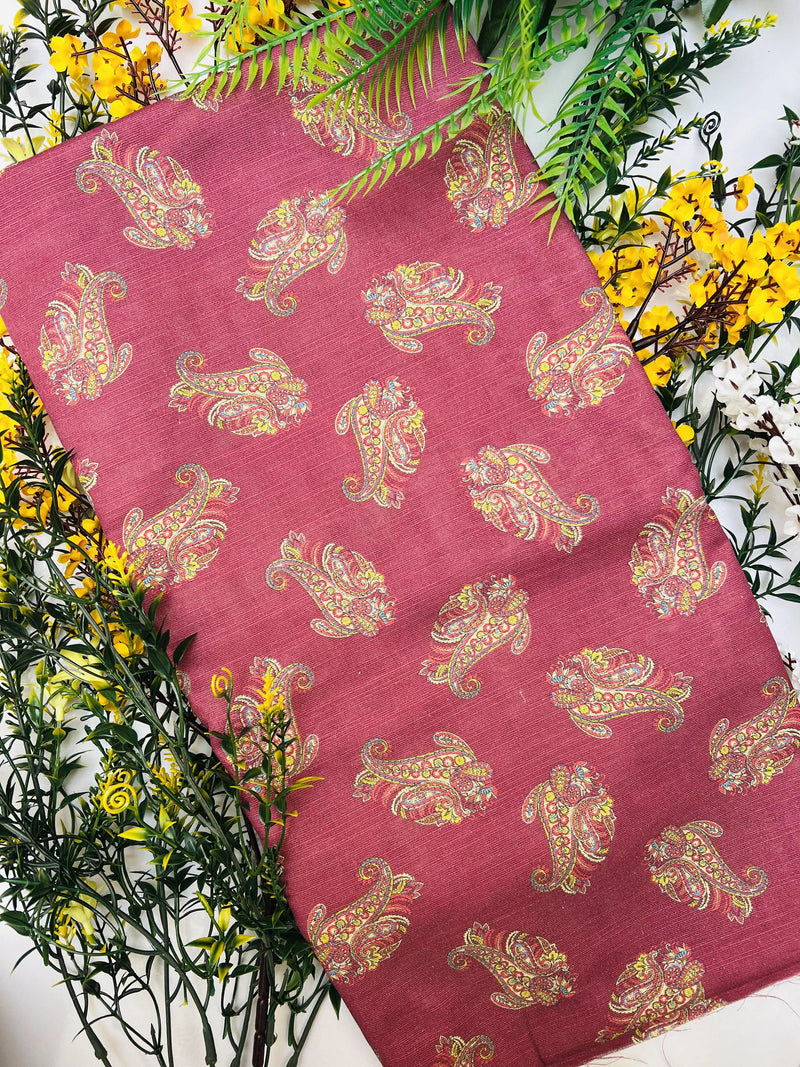 KHADDAR PRINTED 2 PIECE SUIT