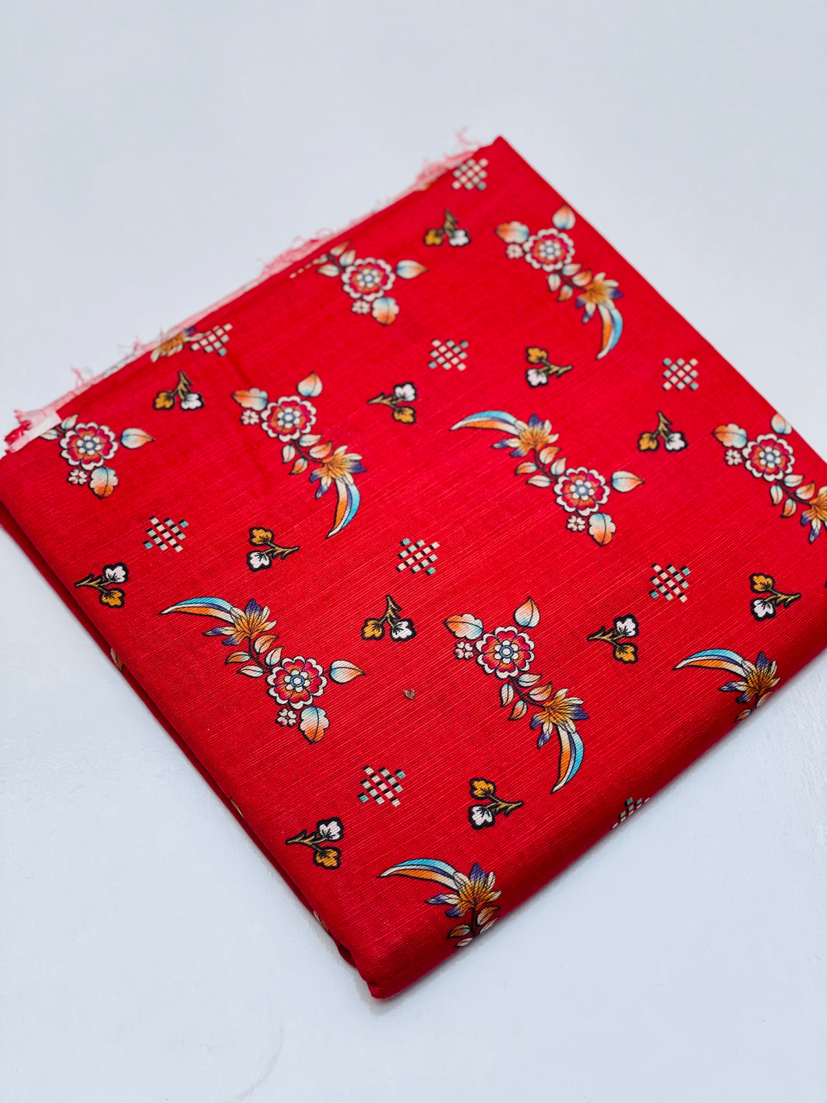 KHADDAR PRINTED 2 PIECE SUIT