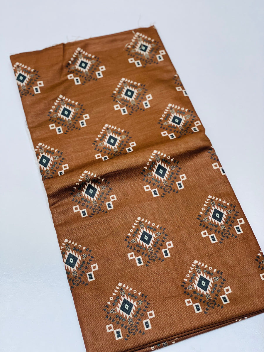 KHADDAR PRINTED 2 PIECE SUIT