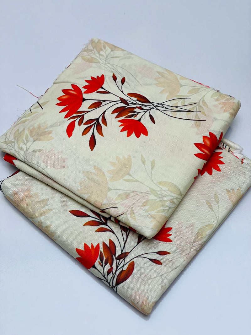 KHADDAR PRINTED 2 PIECE SUIT