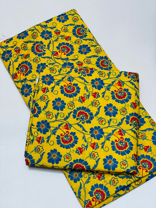 KHADDAR PRINTED 2 PIECE SUIT