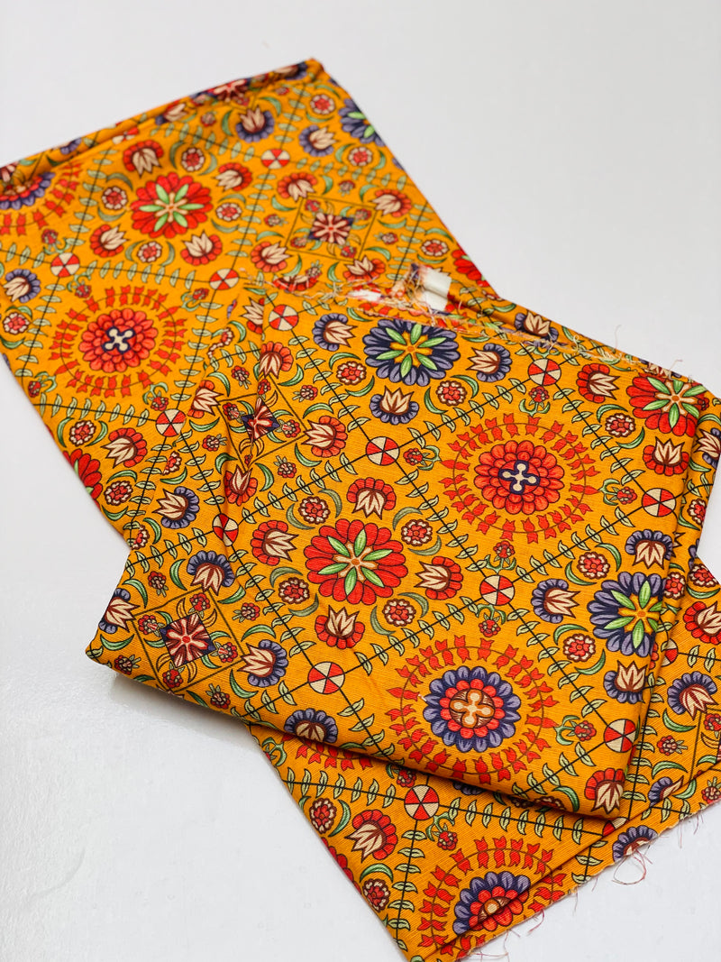 KHADDAR PRINTED 2 PIECE SUIT