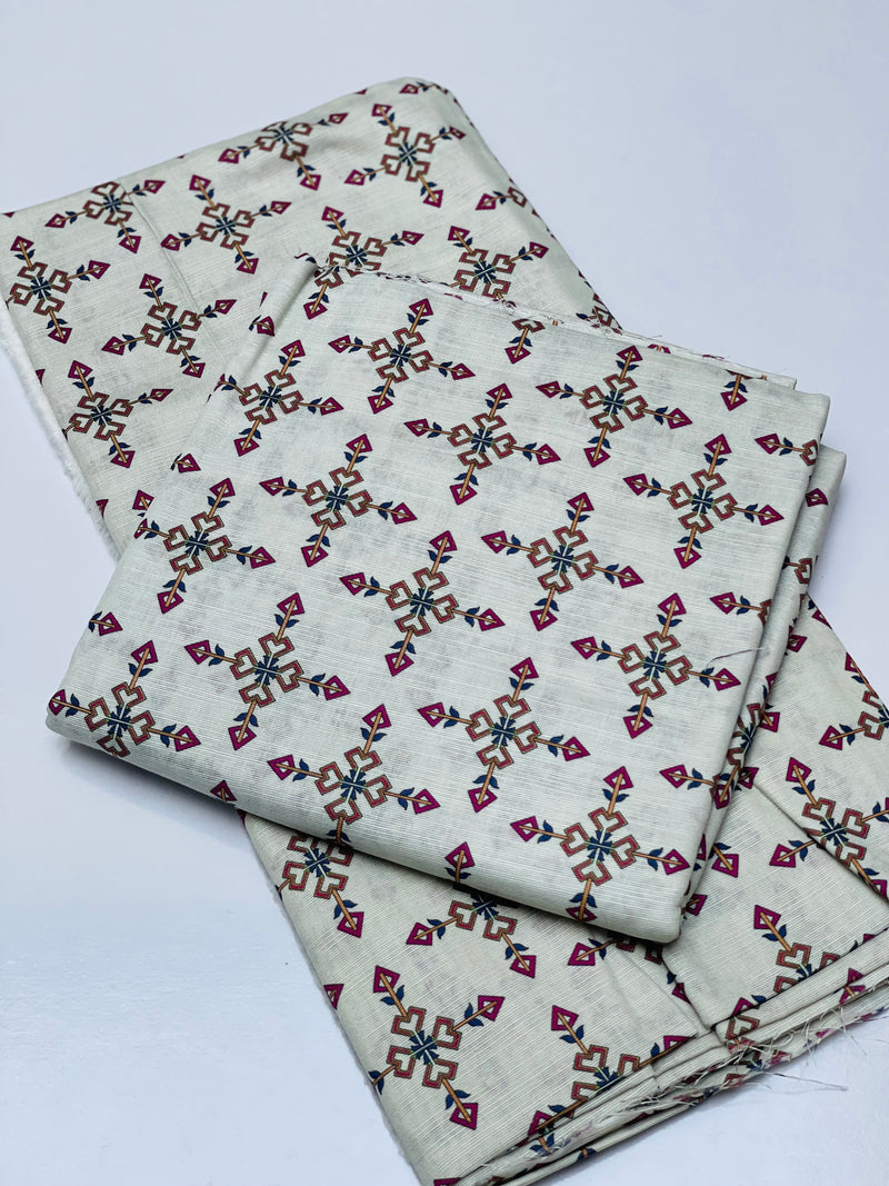 KHADDAR PRINTED 2 PIECE SUIT