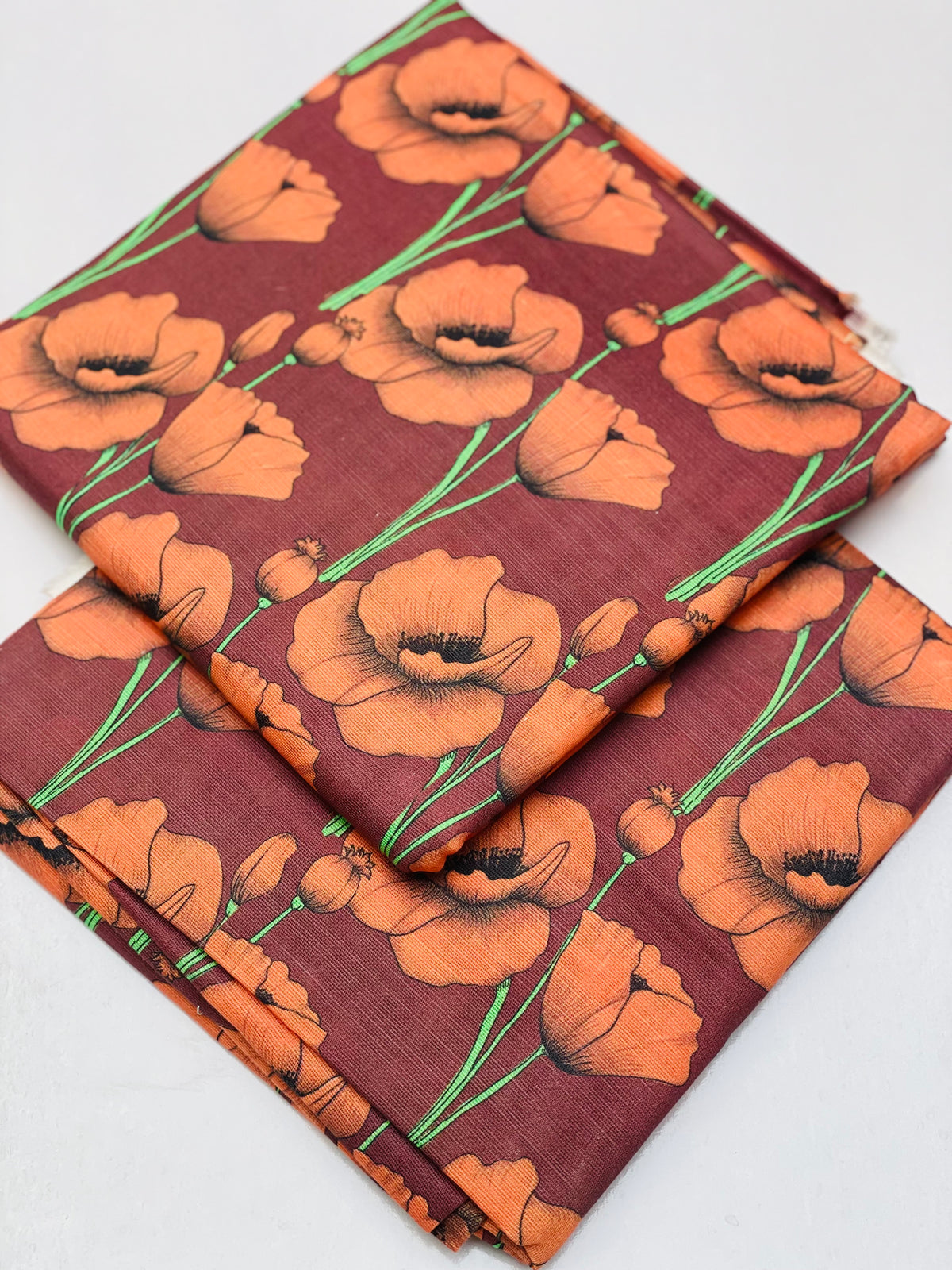 KHADDAR PRINTED 2 PIECE SUIT