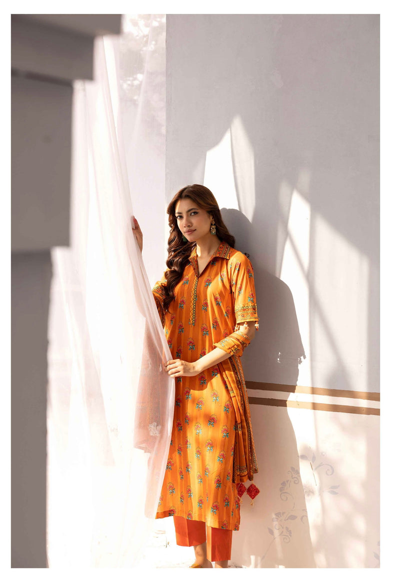 RANG-REZA LAWN PRINTED 3 Piece