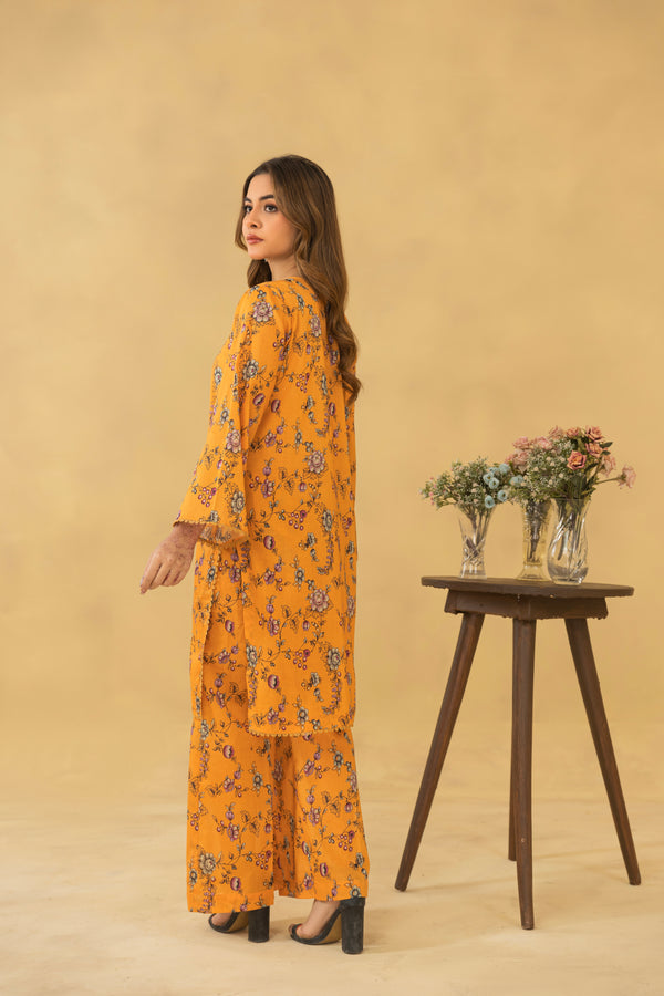 RANGREZA PRINTED LAWN 2 PIECE
