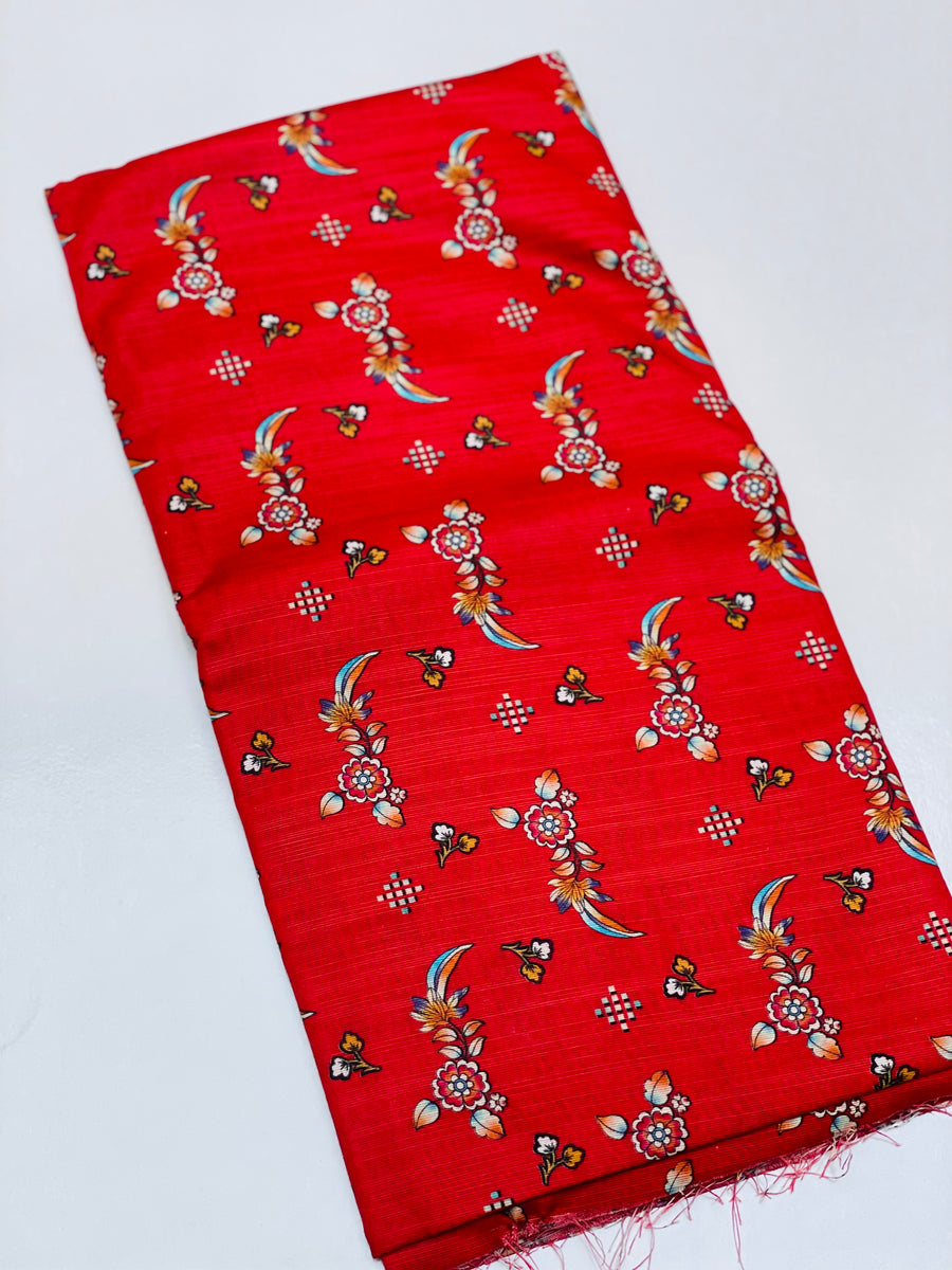 KHADDAR PRINTED 2 PIECE SUIT