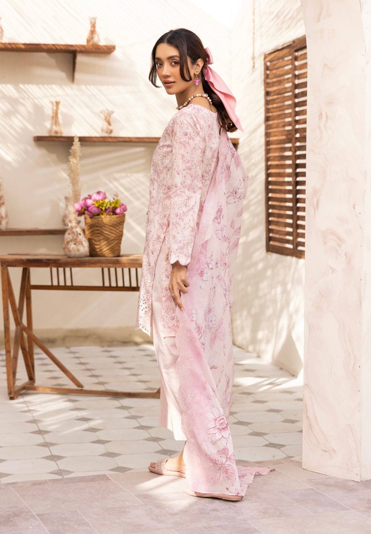 Rang-Reza Embroidered 3 Piece