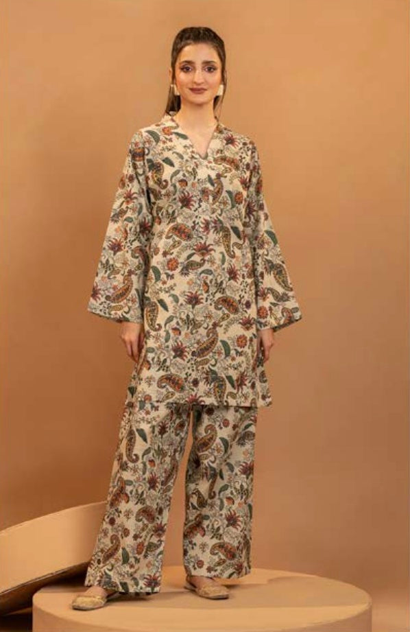 RANGREZA PRINTED LAWN 2 PIECE