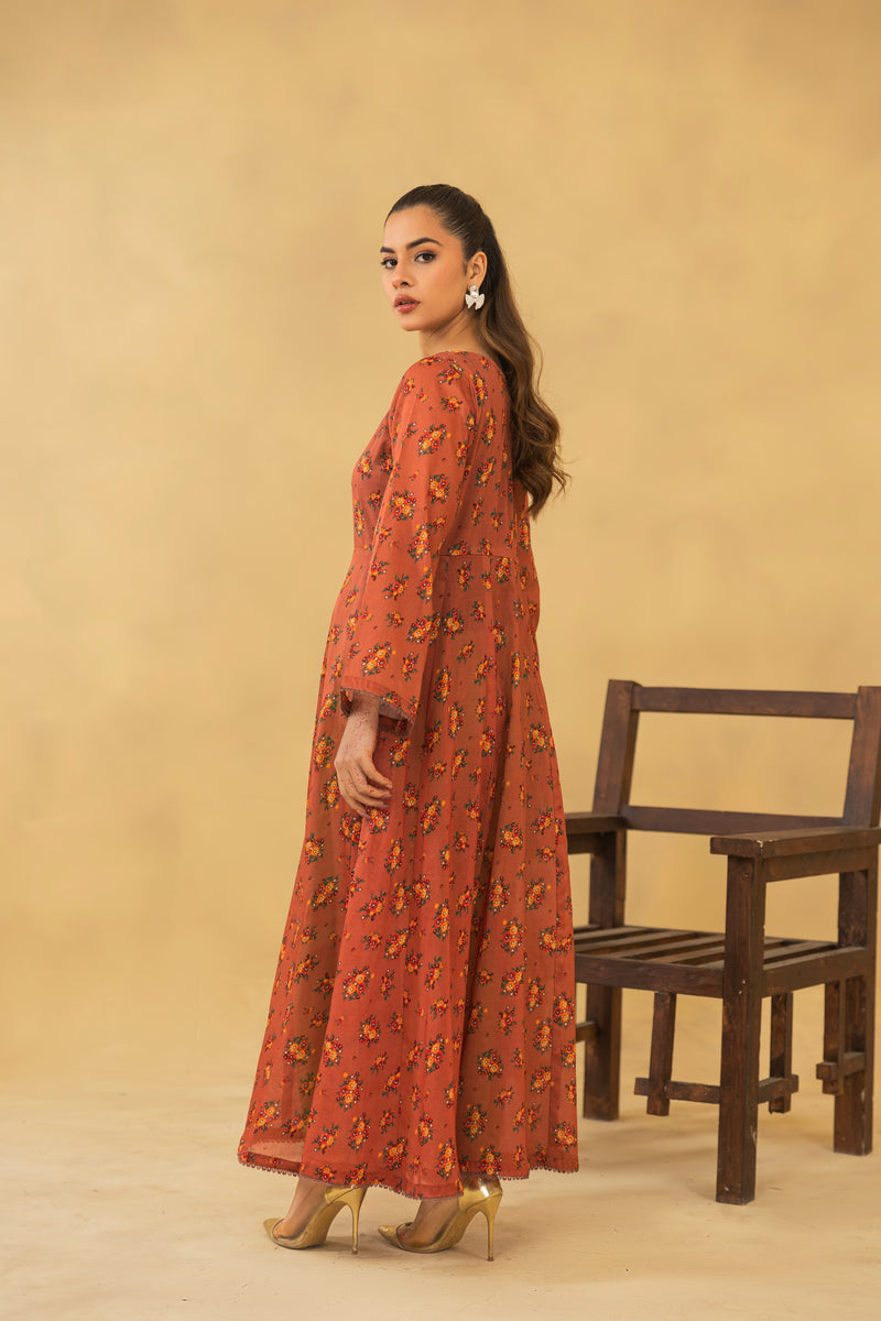 RANGREZA PRINTED LAWN 2 PIECE