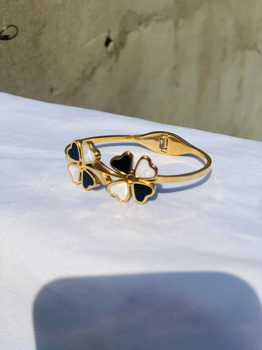 Four Heart dual Bracelet