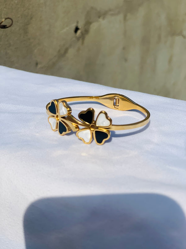 Four Heart dual Bracelet