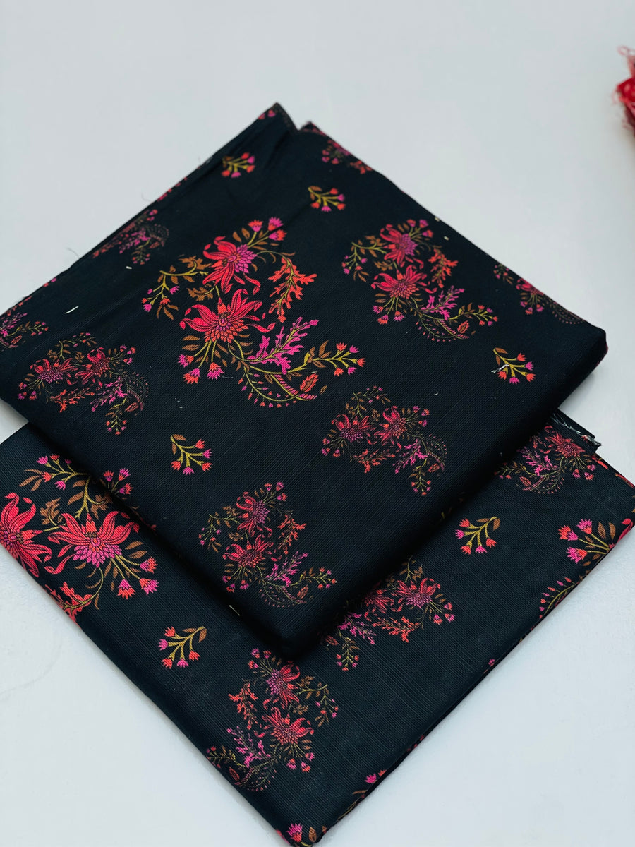 KHADDAR PRINTED 2 PIECE SUIT