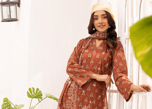 Rang-Reza Embroidered 3 Piece