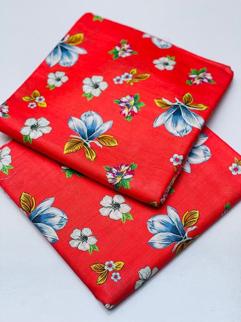 KHADDAR PRINTED 2 PIECE SUIT