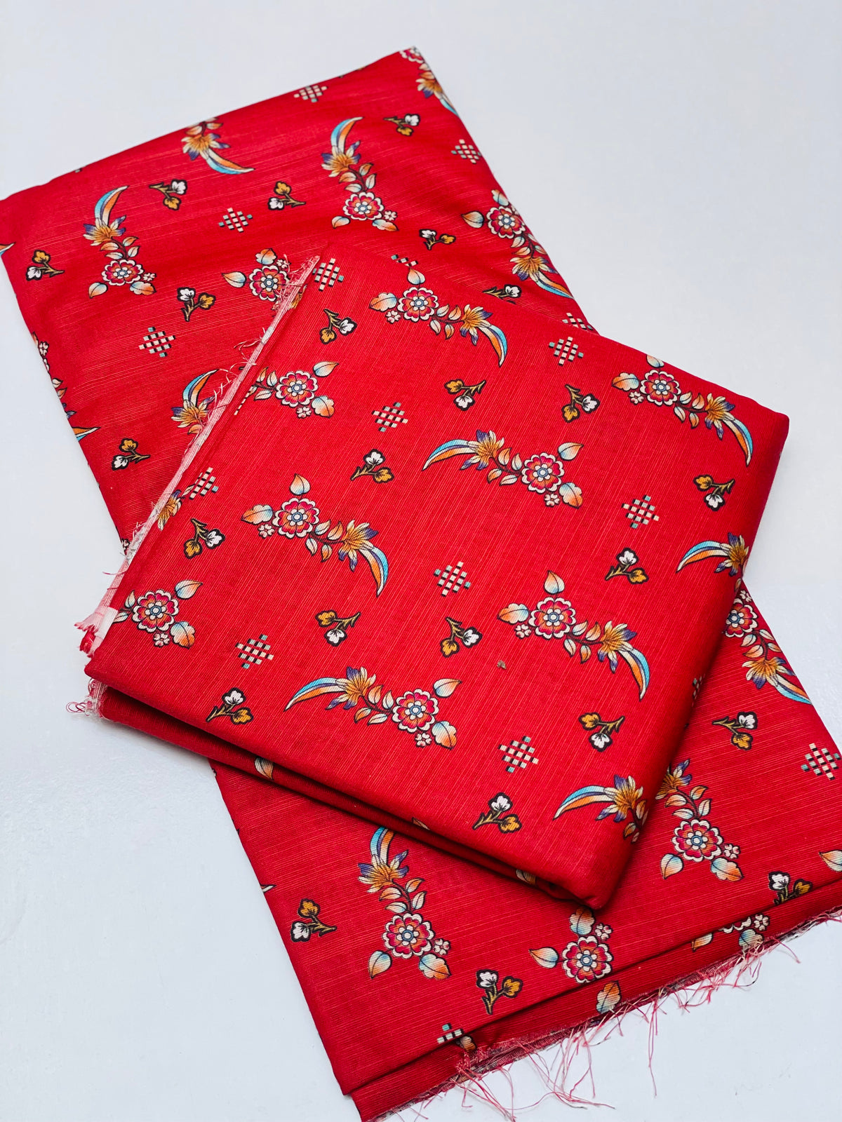 KHADDAR PRINTED 2 PIECE SUIT