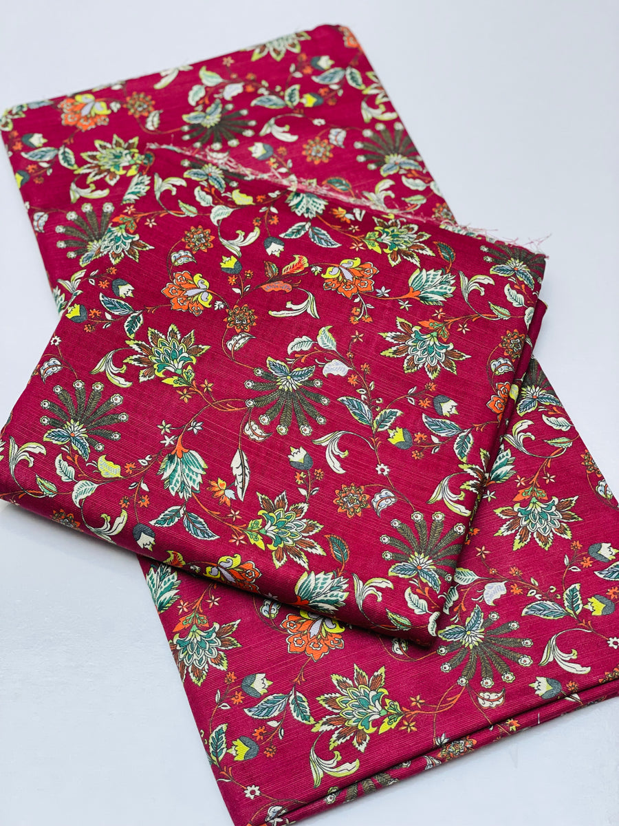 KHADDAR PRINTED 2 PIECE SUIT