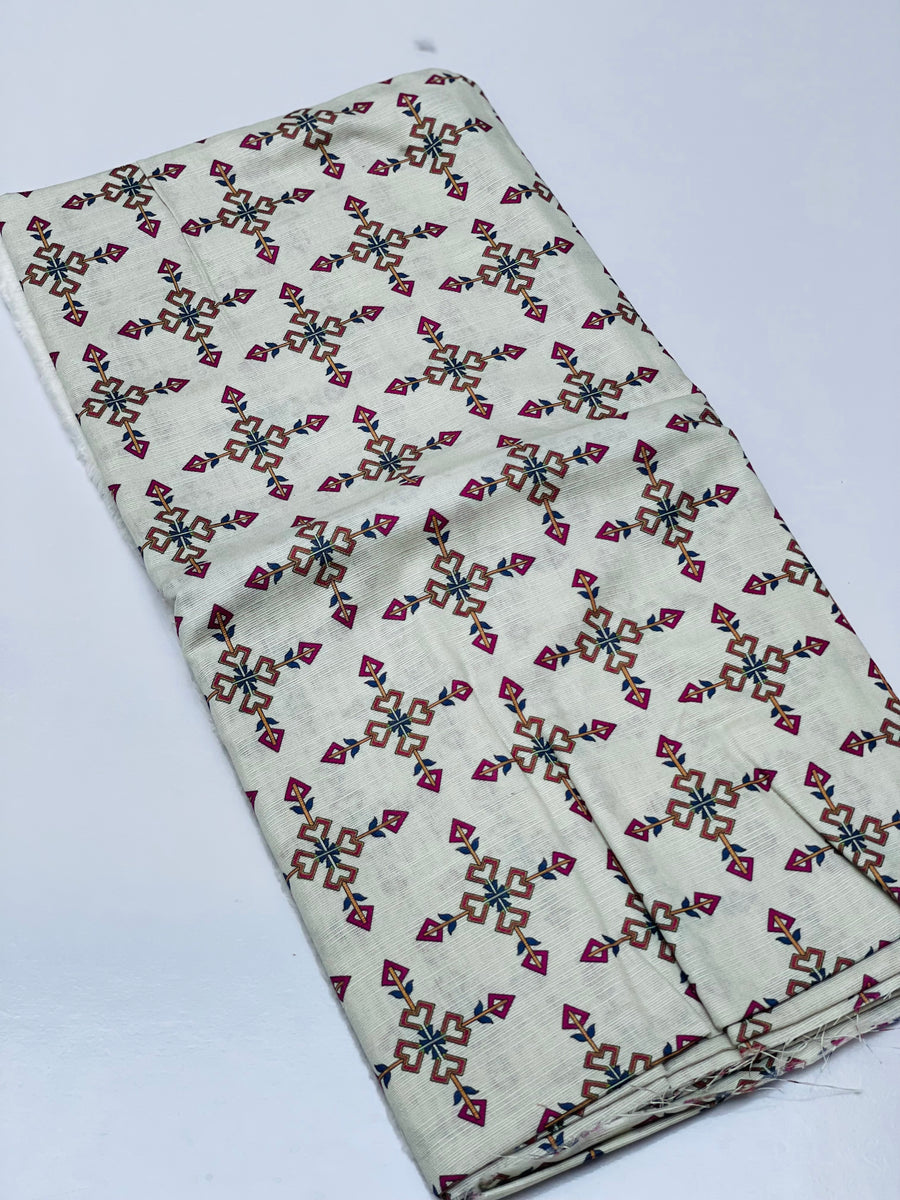 KHADDAR PRINTED 2 PIECE SUIT