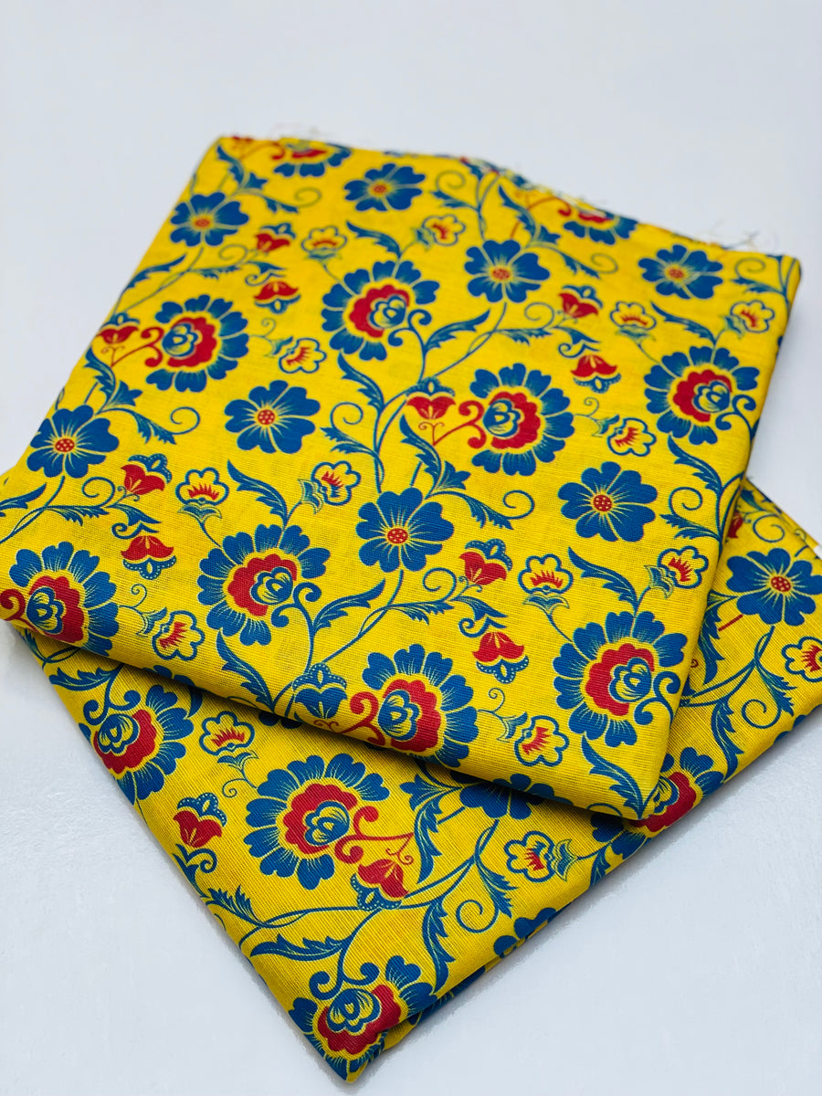 KHADDAR PRINTED 2 PIECE SUIT