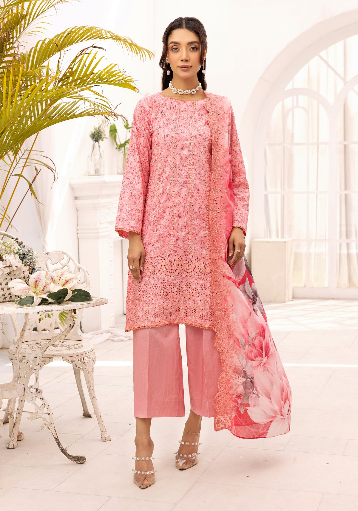 Rang-Reza Embroidered 3 Piece