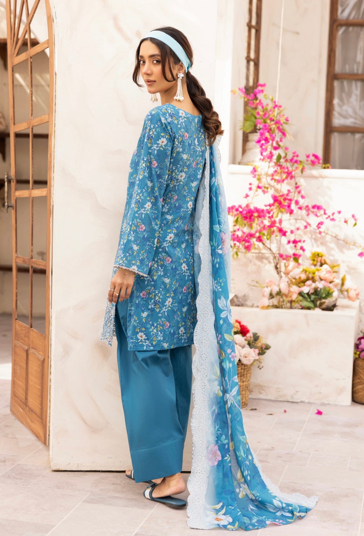 Rang-Reza Embroidered 3 Piece